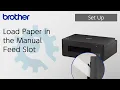 Load Paper in the Manual Feed Slot Brother Global Support