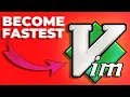 Your Coding Speed is TERRIBLE learn vim to fix it