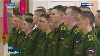 Омским школьникам показали настоящую армейскую жизнь