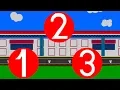 Subway Symbols - Numbers 1 2 3