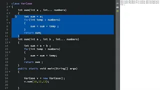 BUG Overloading varargs parameter type method variable length argument in java case 5