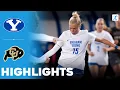 BYU vs Colorado | NCAA College Women's Soccer | Highlights - October 20, 2025