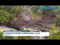 Damage from Hurricane Lala