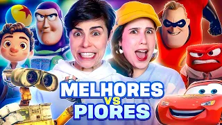 O VEREDITO SOBRE OS MELHORES E PIORES DA PIXAR!| Tierlist ft. @thaissaballut