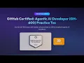 GitHub Certified Agentic AI Developer GH-600 Practice Test 30 Questions Answers