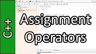 Assignment Operators - C Programming Tutorial PC Mac 2015