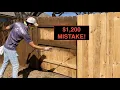 DONT MAKE THIS MISTAKE Watch this before you stain a fence