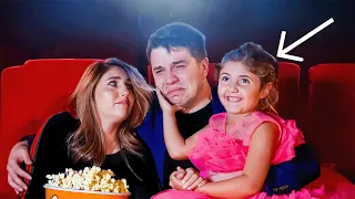 daughter surprises dad with his own movie emotional 