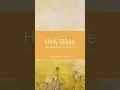 The Holy Bible - Genesis Chapter 1 NIV
