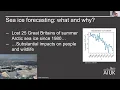 IceNet A deep learning framework for sea ice forecasting