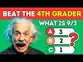 Most Adults FAIL This Grade 4 Fractions Quiz Math Quiz