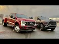 Daily driving a 2026 Ford F450 vs 2025 Ram 3500. 