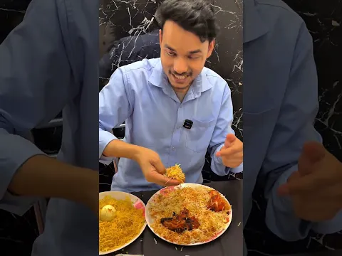 Kolkata briyani vs haydrabadi briyani 🧆#shortschallenge #challenge #foodchallenge #trending #viral