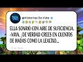 Download Lagu Ella Sonrió Con Aire De Suficiencia. «vaya, ¿de Verdad Crees En Cuentos De Hadas Como La Lealtad...