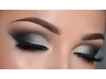 Night Out Makeup Tutorial Black Silver Smokey Eye