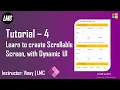 Tutorial 4 Designing a custom form with Scrollable Screen in Canvas App