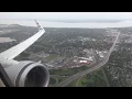 Alaska Airlines 737-800 takeoff from Anchorage Alaska ANC