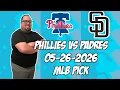Philadelphia Phillies vs San Diego Padres 26 MLB Pick Prediction MLB Betting Tips