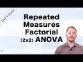 Get R Done R Stats Tutorials Repeated Measures Factorial 2x2 ANOVA