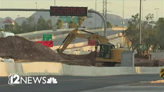 Valley road closures near airport to hit weekend drivers hard