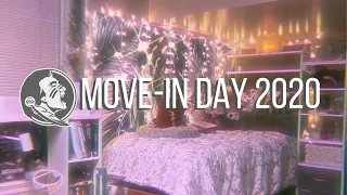 FSU FRESHMAN MOVE IN DAY 2020 dorm tour