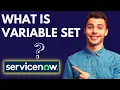 Service Catalog Variable Sets ServiceNow Service Catalog