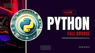 Python Full Course 2025 Veriable Data types Beginner to Advanced Thinkinspire