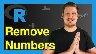 Remove Numbers from Character String in R Example Extract Only Letters from Alphanumeric Data