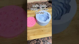 Candle Making with mold