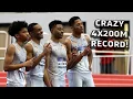 Flashback Bullis Clocks INSANE Boys 4x200m National Record At 2018 VA Showcase