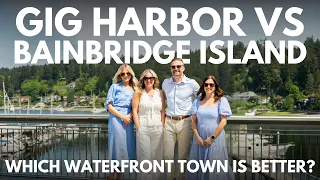 Gig Harbor VS Bainbridge Island Which Washington Waterfront Town Is Right for You
