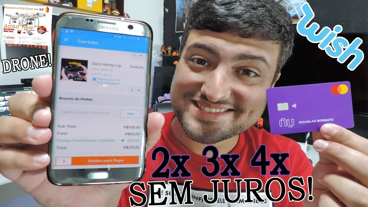 COMO COMPRAR NA WISH COM CARTÃO DE CRÉDITO
