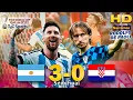 ARGENTINA vs CROACIA (3-0)🎙 Relato RODOLFO DE PAOLI ⚽ Qatar 2022 - La venganza de Messi