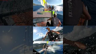 PITCHPOLE! Hobie 16 with Spinnaker #catsailing#sailingfail