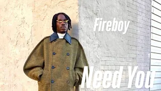 fireboy need you official lyrics video 