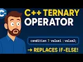C Ternary Operator Made Easy Shortcut for If-Else