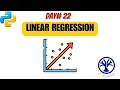 Linear Regression with Python Day 22 Machine Learning course from Novice to Pro