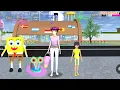 Download Lagu Mio Dan Sakura Pergi Ke Krusty Krab Yuta Ditinggal🤣😱🦀 | Sakura School Simulator | Papi Wilson