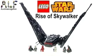 LEGO Star Wars 75256 Kylo Ren´s Shuttle - Lego Speed Build Review