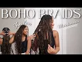 How To Maintain Knotless Boho Braids Boho Braid Maintenance