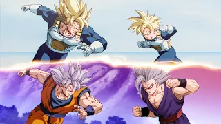 goku vs gohan at every point in the series