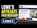 How to connect with Lowe s affiliate partnerships for home improvement leads - Detailed Guide