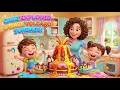OUR CAKE EXPLODED So We Made VOLCANO SUNDAES Kids Kitchen Magic