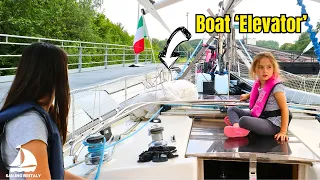 Ride a GIGANTIC Boat Lift With Us! ⛵ (Ronquieres Inclined Plane)