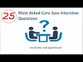 25 Core Java Most Asked Interview Questions Core Java Interview Questions and Answers CodeBode