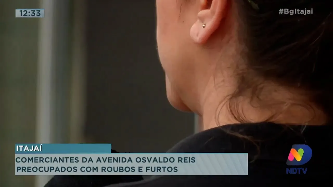 Comerciante da Avenida Osvaldo Reis preocupados com roubos e furtos