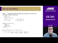 JMU CS261 05 Structs IO Part 04 - Struct Pointers
