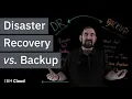 Disaster Recovery vs Backup What s the difference