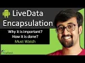 LiveData Encapsulation in Android using Kotlin Backing Property and Backing Field