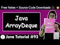 ArrayDeque in Java